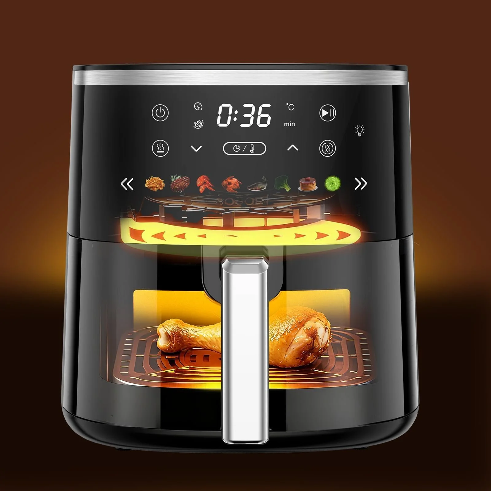Мультипіч Digital Control 6.5 Qt 1550 Вт 8 програм з оглядовим вікном, фото №3 Мультипіч Digital Control 6.5 Qt 1550 Вт 8 програм з оглядовим вікном, фото №3