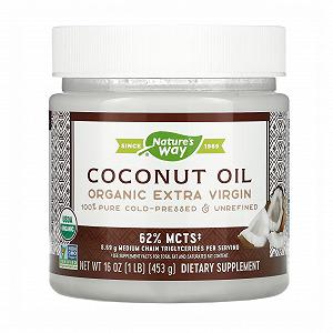 Organic Extra Virgin Coconut Oil 16 oz - Фото 1