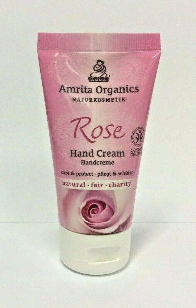 Крем для рук Naturkosmetik Троянда, 50 мл, фото №1