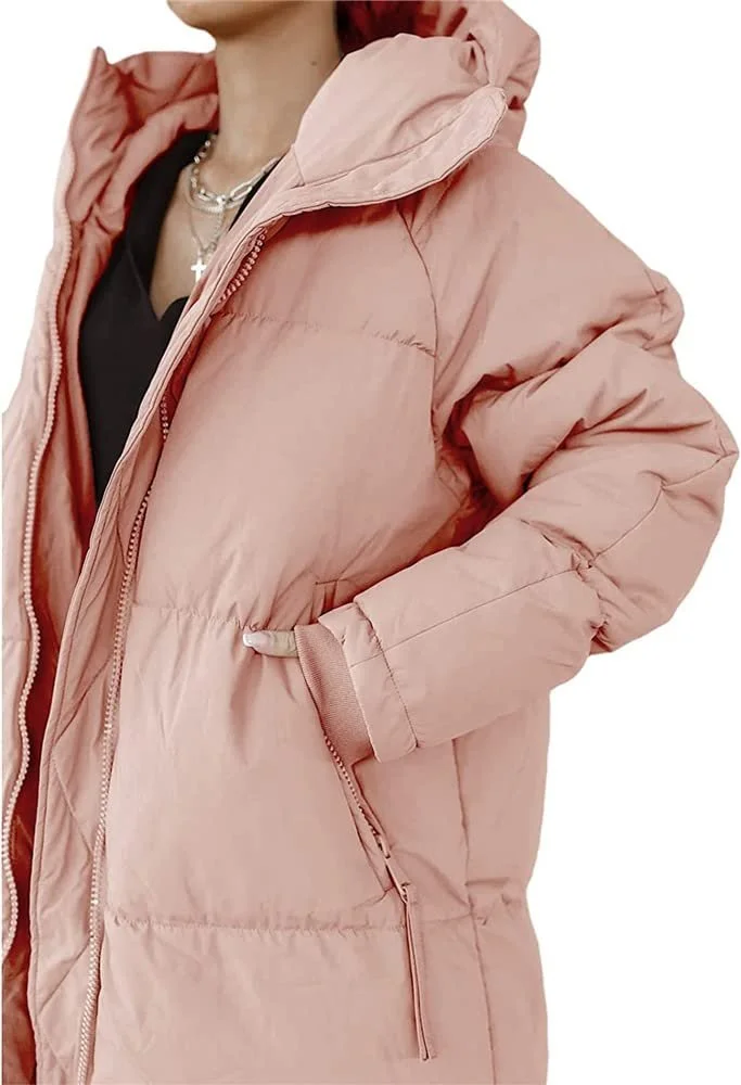 Пуховик Denxahao Длинный с капюшоном, фото №4