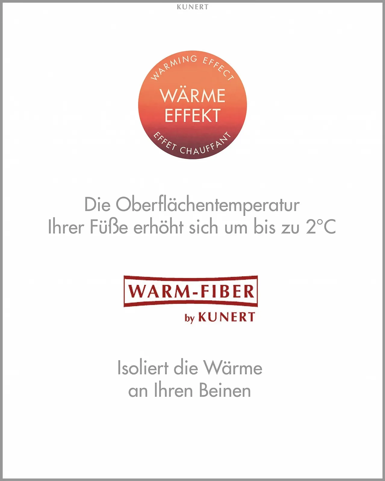 Термоноски KUNERT Warm Up с термоизоляцией, фото №4
