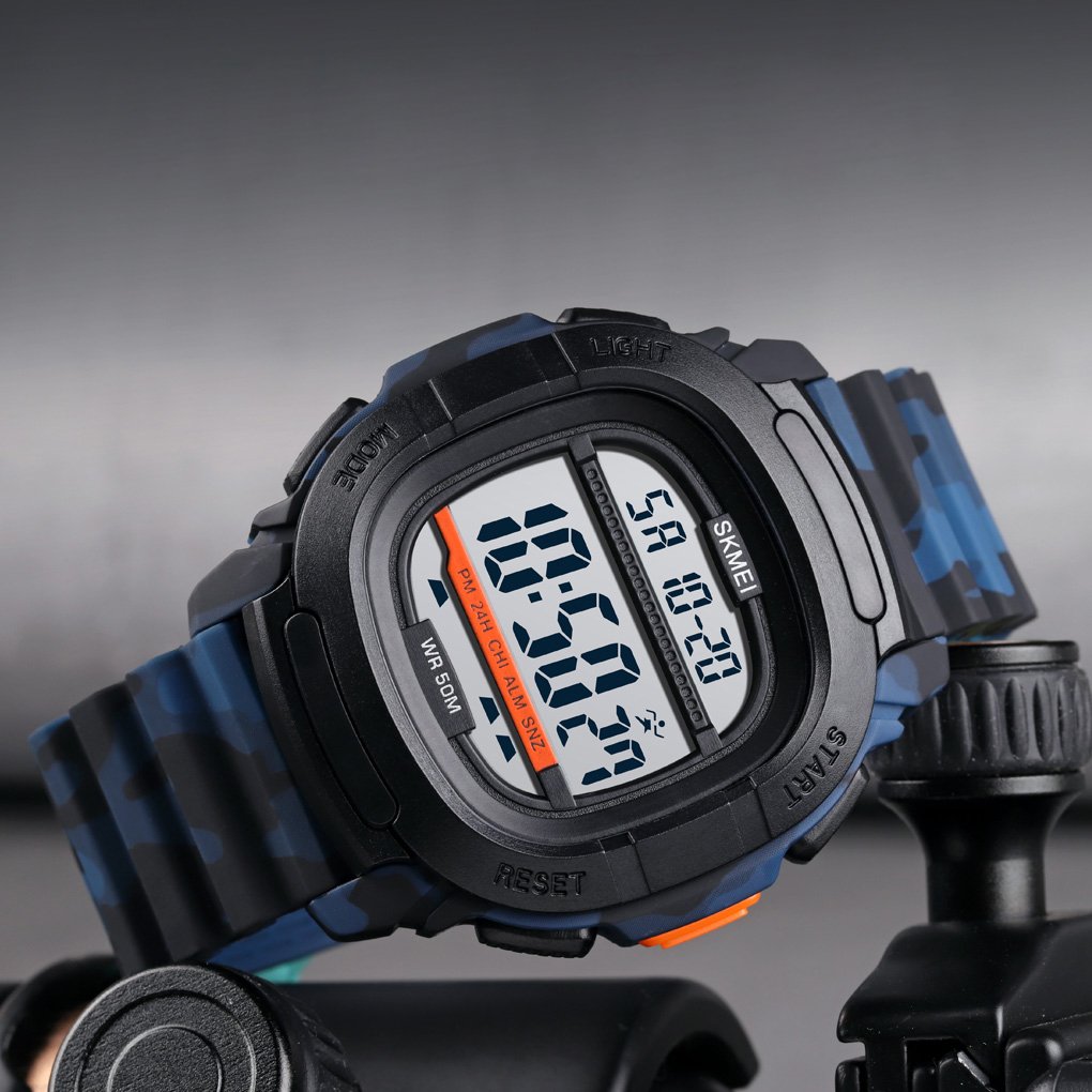 Годинник Skmei 1657CMBU Camouflage-Blue SALE, фото №4