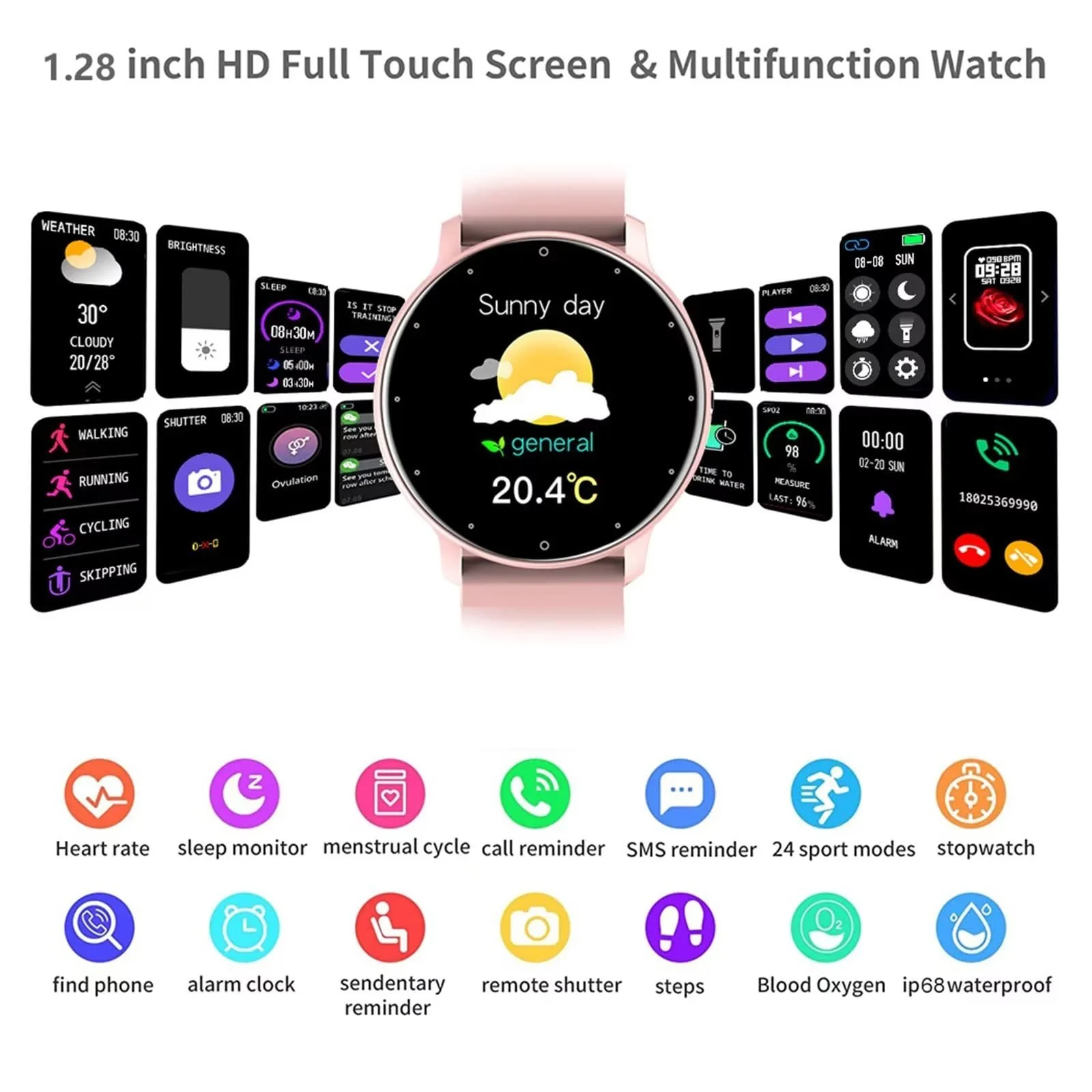 Смарт-годинник FORSINING для жінок, фото №2