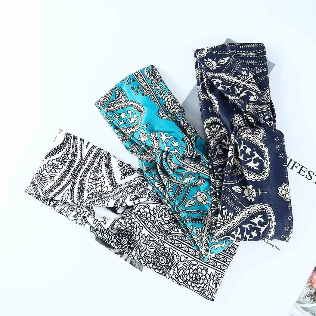 Пов'язка на голову Boho Yean Широка, фото №7