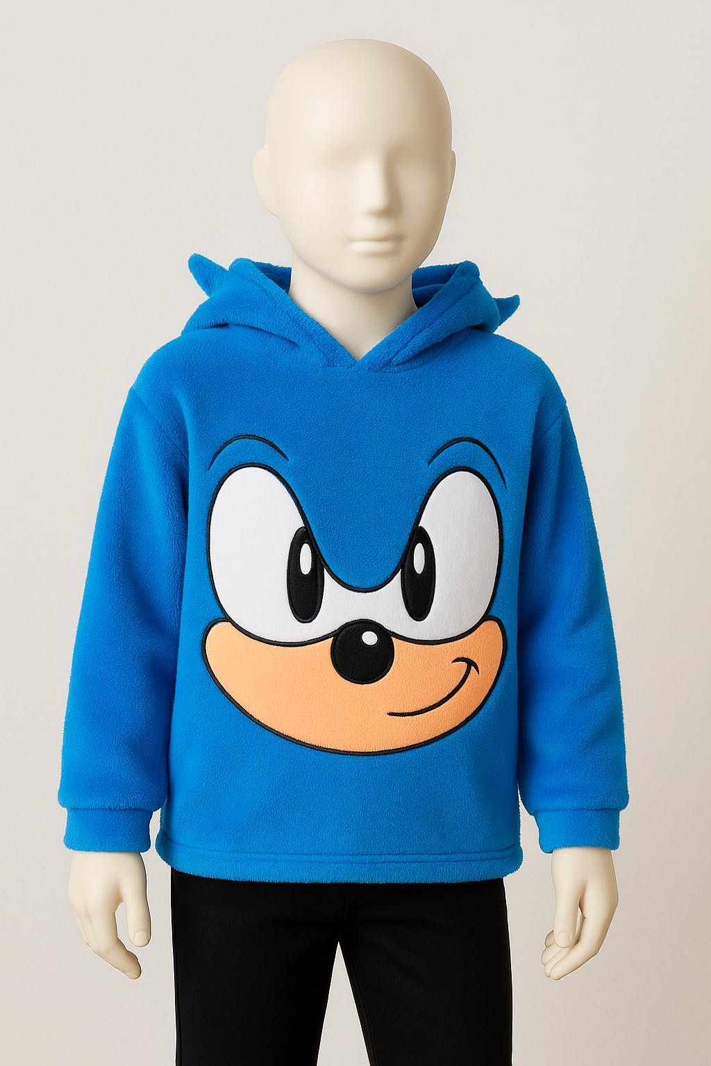 Худі-ковдра Sonic The Hedgehog для хлопчиків, дитяча, зимова, фото №5