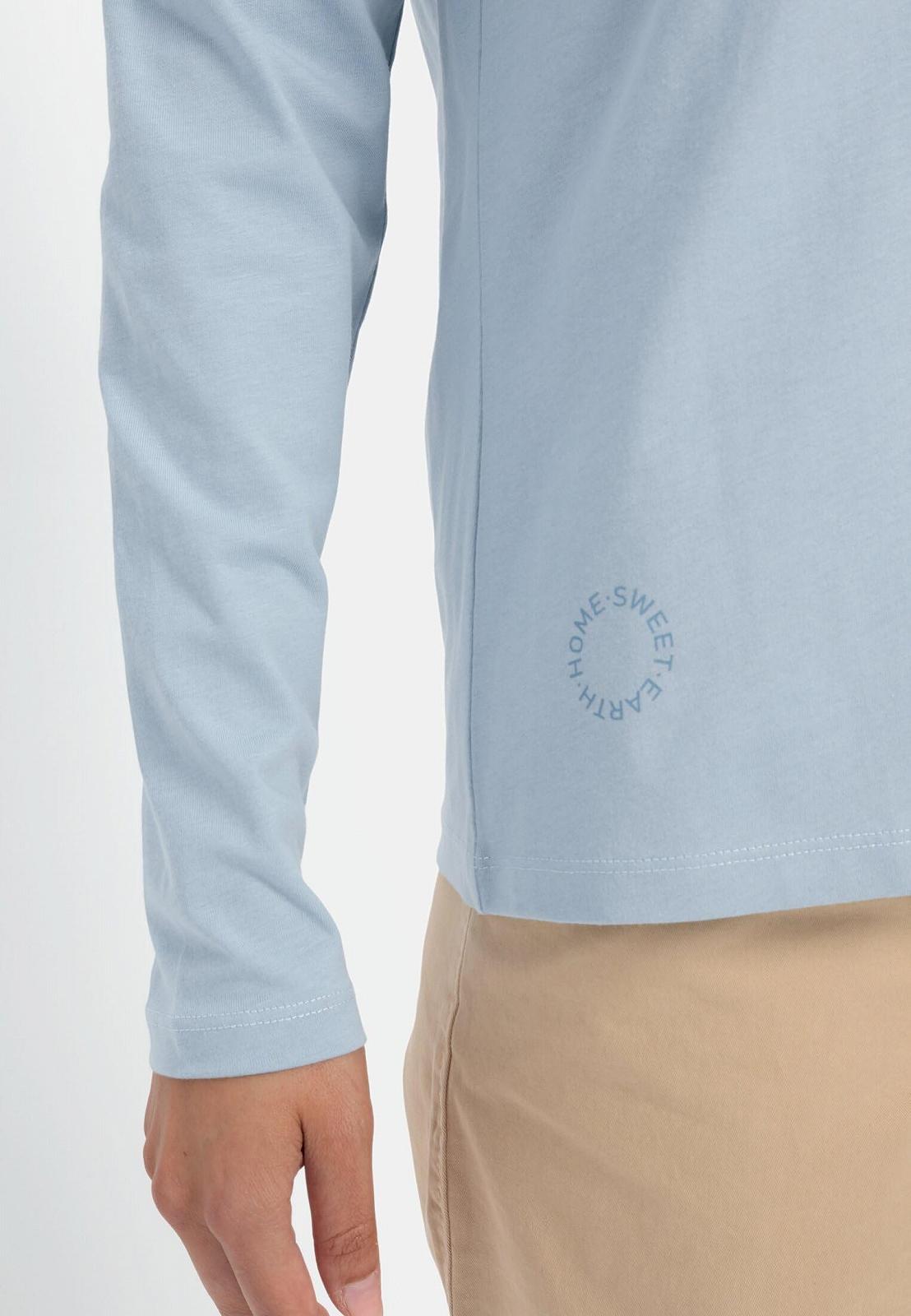 Женский свитшот camel active с круглым вырезом из чистого хлопка, фото №6