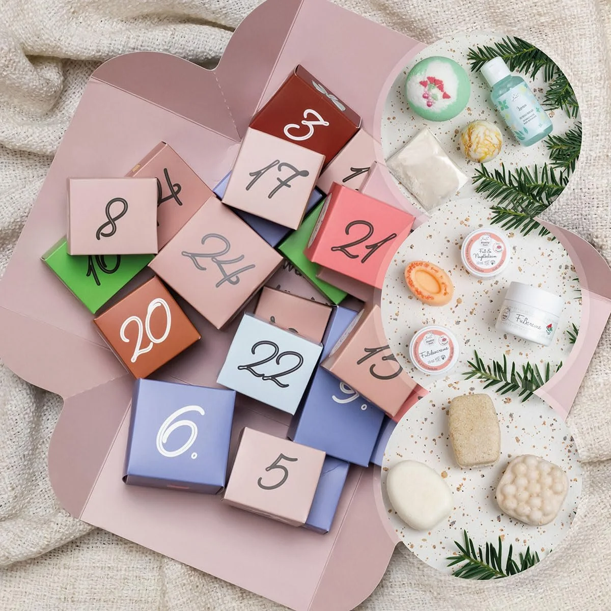 Адвент-календар BadeFee Beauty 2025 з 24 косметичними продуктами, фото №9 Адвент-календар BadeFee Beauty 2025 з 24 косметичними продуктами, фото №9