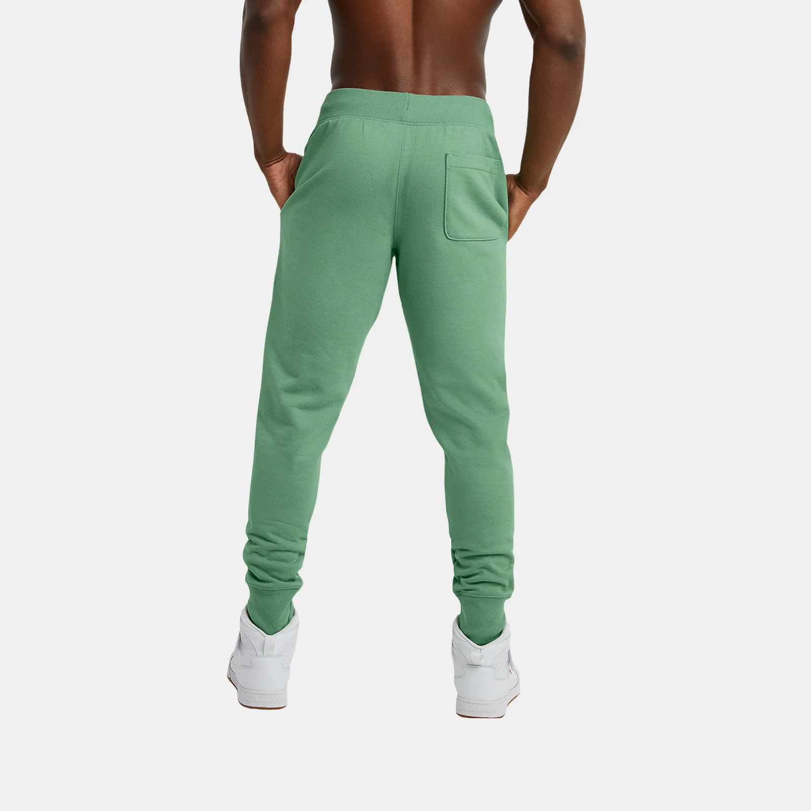Штаны Champion small logo sweatpants M зеленый, фото №2