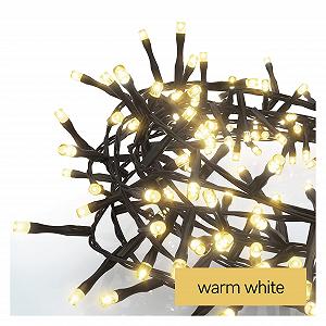 LED Гірлянда EMOS 8 м 400 LED Теплий Білий synthetic.ua - Фото 1