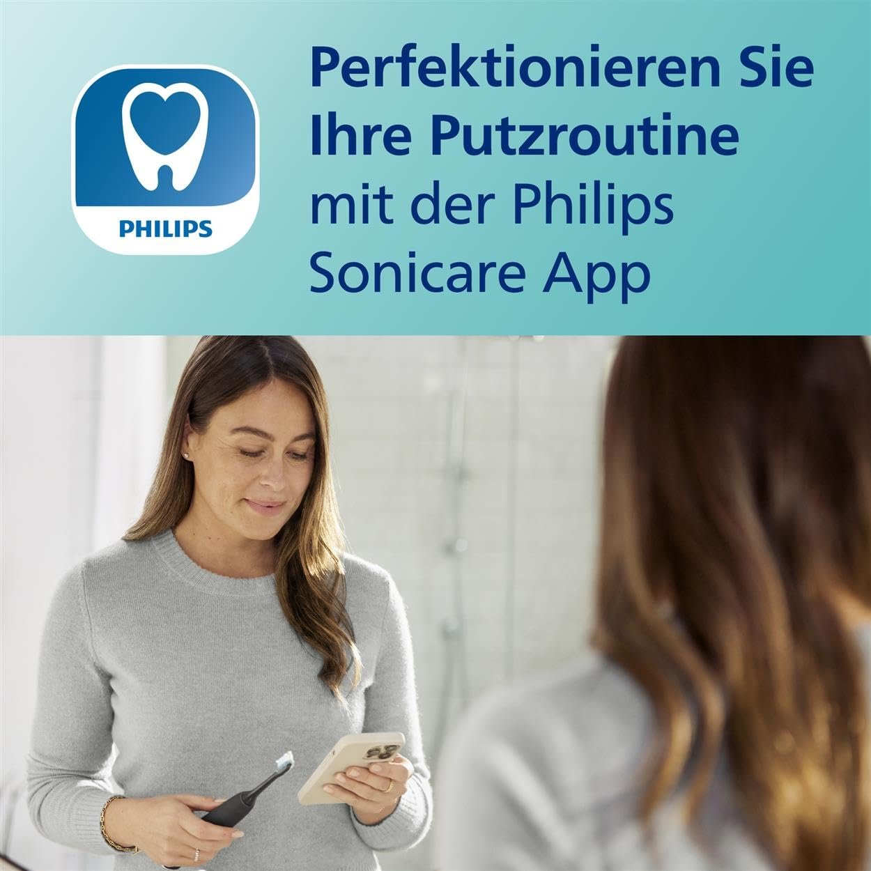 Зубна щітка електрична Philips Sonicare DiamondClean 9000 HX9914/54, 2 шт, чорний + чорний, фото №5