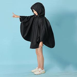 Детский дождевой пончо Qzeanxy Многоразовый, высококачественный, водонепроницаемый, ветрозащитный, легкий и прочный, унисекс, для использования на открытом воздухе, модный synthetic.ua - Фото 1