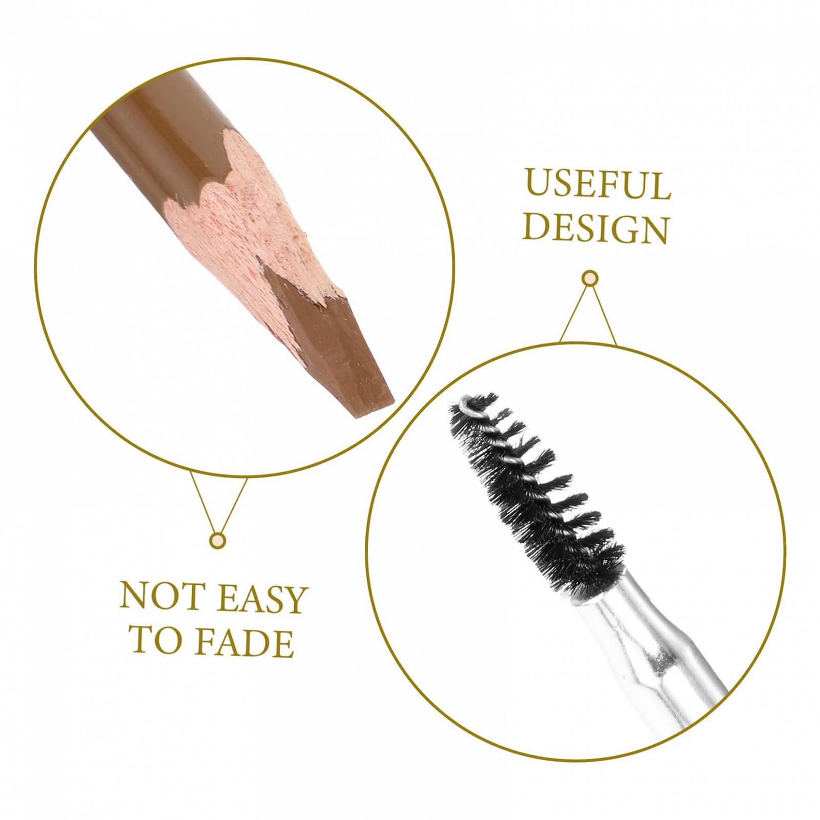 Олівець HONMEET Eyebrow Pencil для брів дерев'яний портативний, фото №5