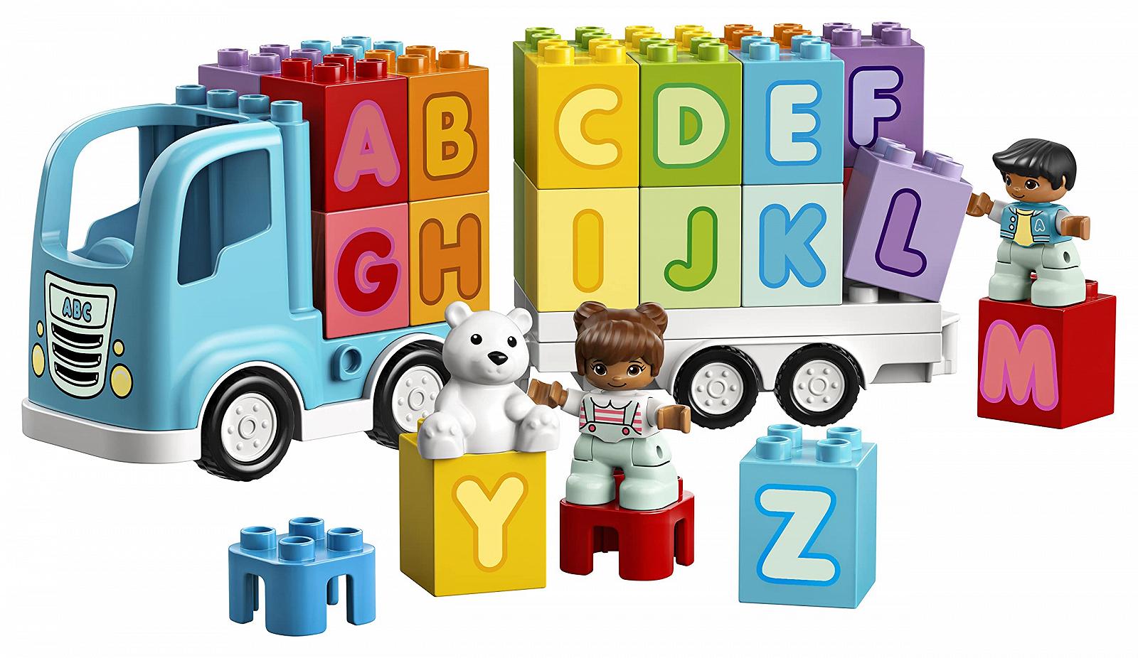 Конструктор LEGO DUPLO My First ABC Truck Set для малышей 1.5 лет с каменными буквами для обучения дошкольного возраста, фото №3