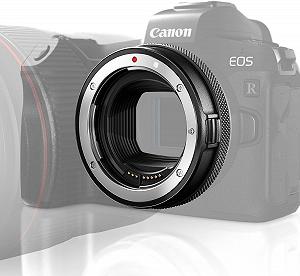 Фотоадаптер Canon EF - EOS R  50 мм Чорний synthetic.ua - Фото 1