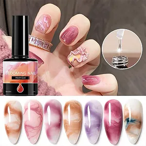 Гель-лак для ногтей Прозрачный для мраморного эффекта 7,3 мл цена на synthetic.ua - Фото 1 Гель-лак для ногтей Прозрачный для мраморного эффекта 7,3 мл synthetic.ua - Фото 1