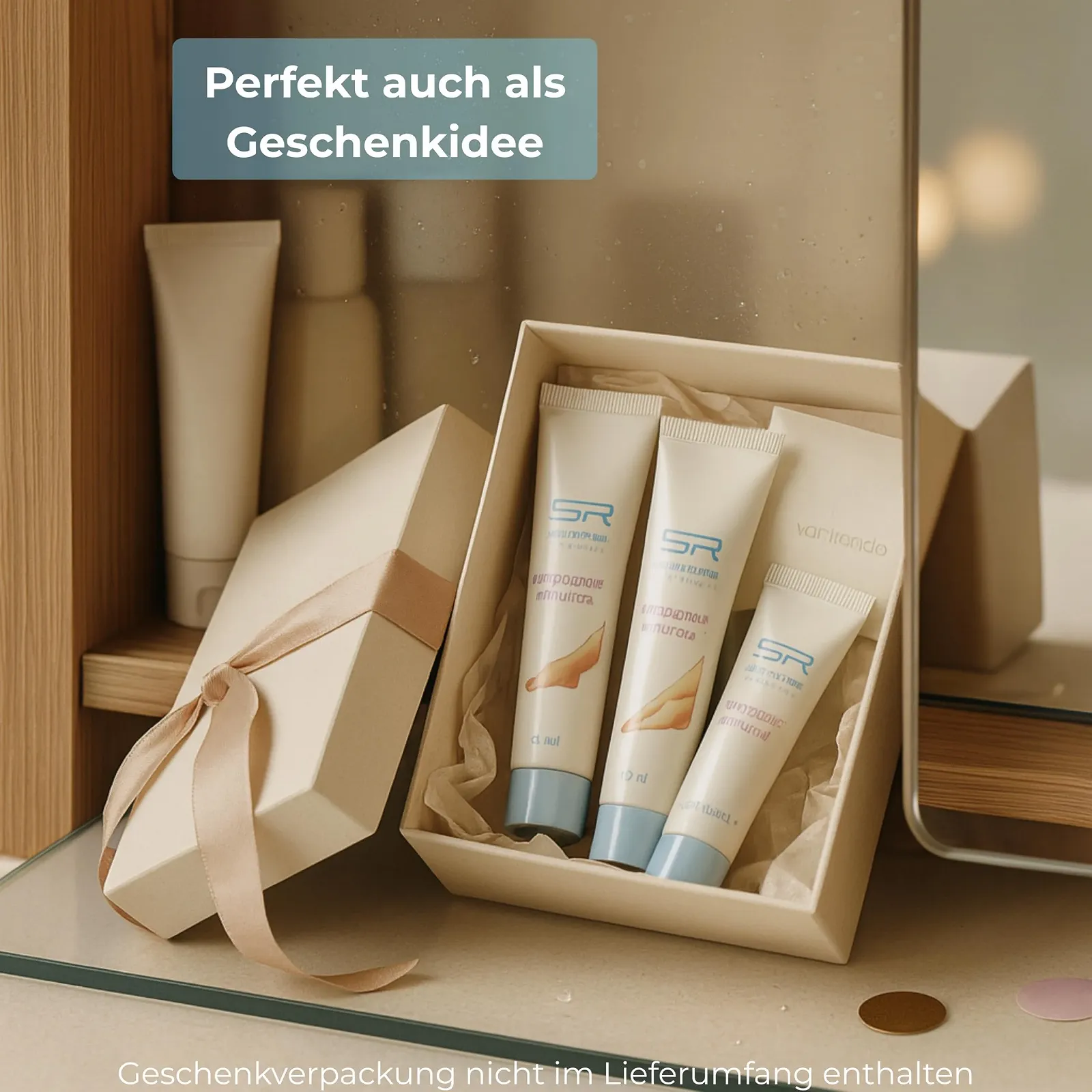 Крем для ног Sabrina Rudnik 3 x 45 мл с мочевиной + блокнот varivendo, фото №7