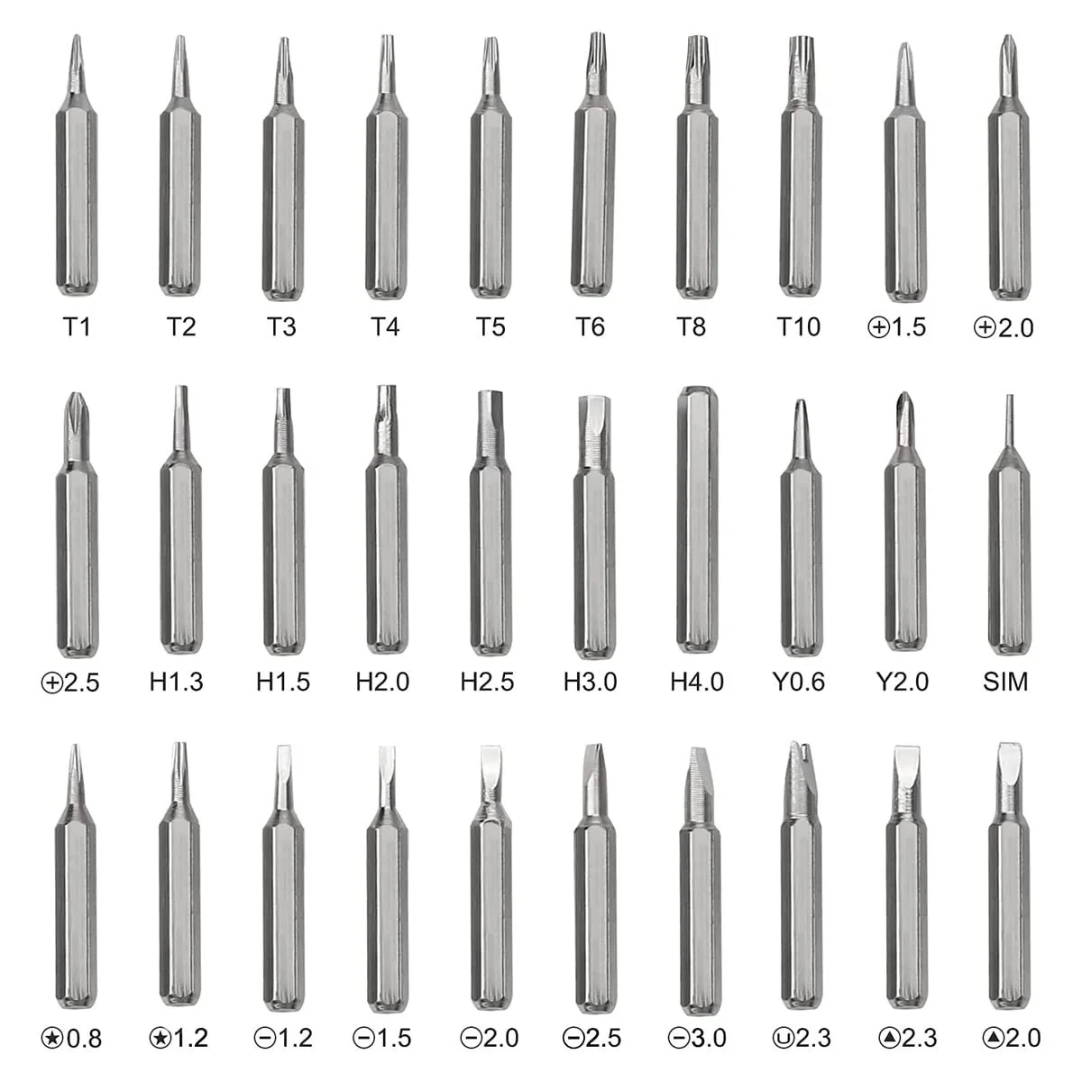 Набір викруток Precision mechanic 32 in 1 mini Помаранчевий, фото №2