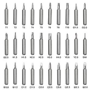Набір викруток Precision mechanic 32 in 1 mini Помаранчевий synthetic.ua - Фото 1