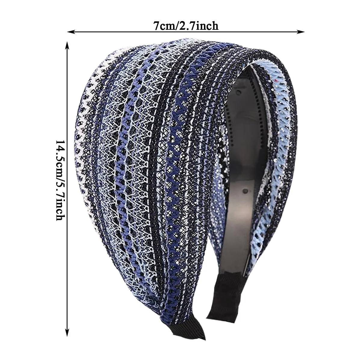 Обруч Синий Очень Широкий, фото №2