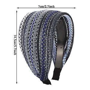 Обруч Синий Очень Широкий synthetic.ua - Фото 1