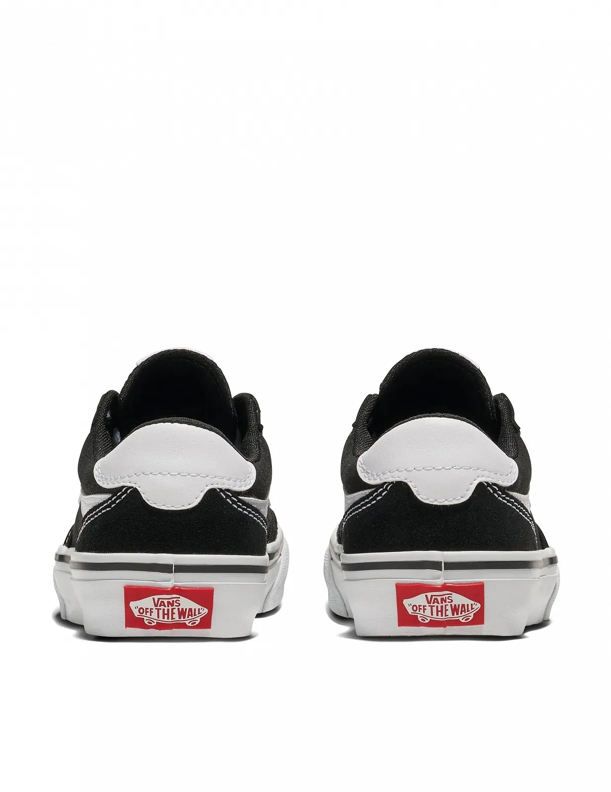 Кроссовки Vans Brooklyn Mужские Замшевые Черный/Белый, фото №3