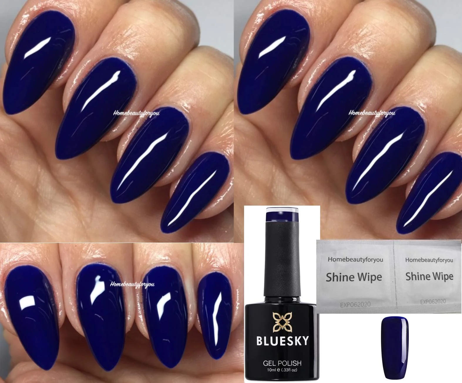 Гель-лак Bluesky Dancing Queen Limited Edition Royal Blue УФ LED, фото №1