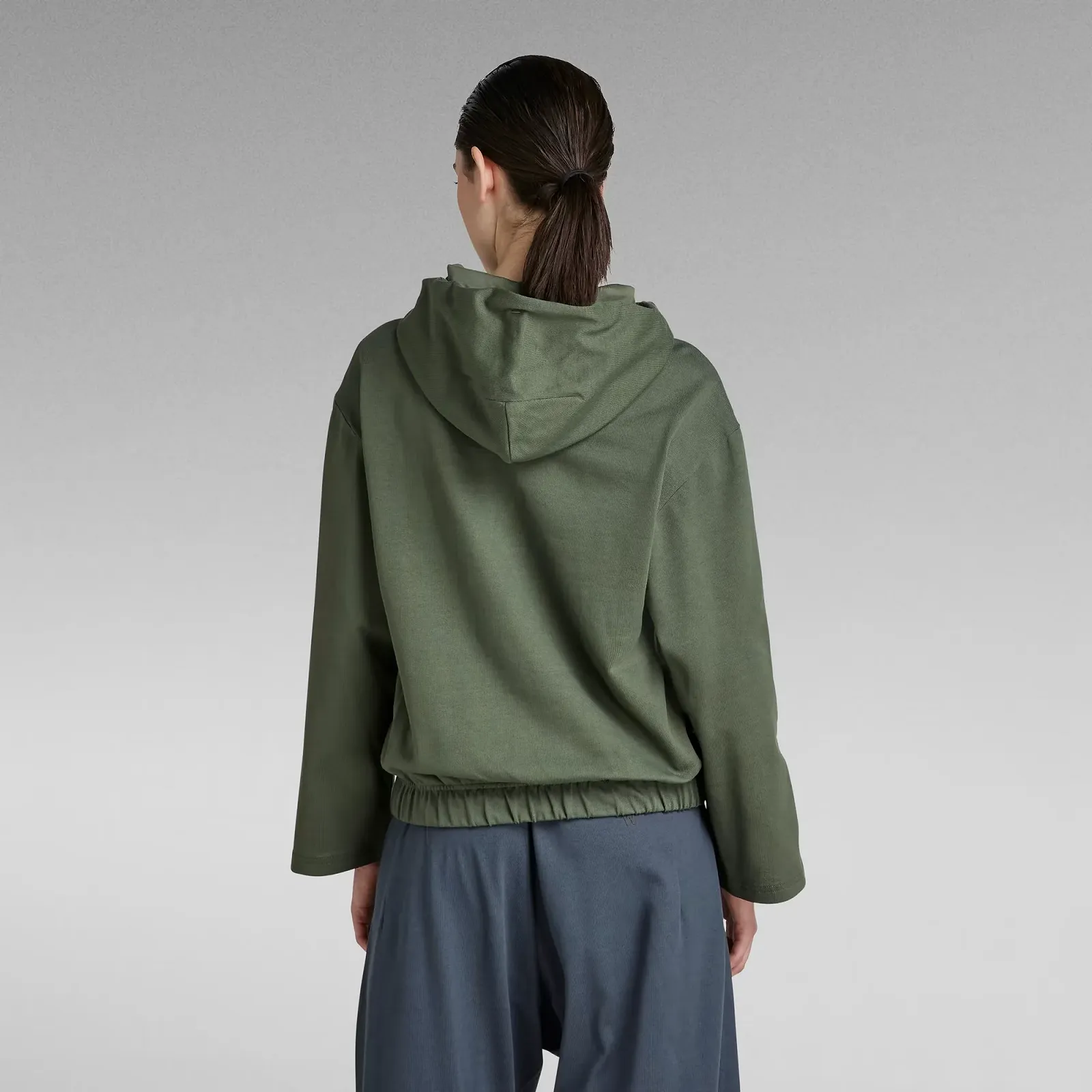 Женский свитер G-Star RAW Text Print Hooded Loose Sweat - S, фото №3 Женский свитер G-Star RAW Text Print Hooded Loose Sweat - S, фото №3