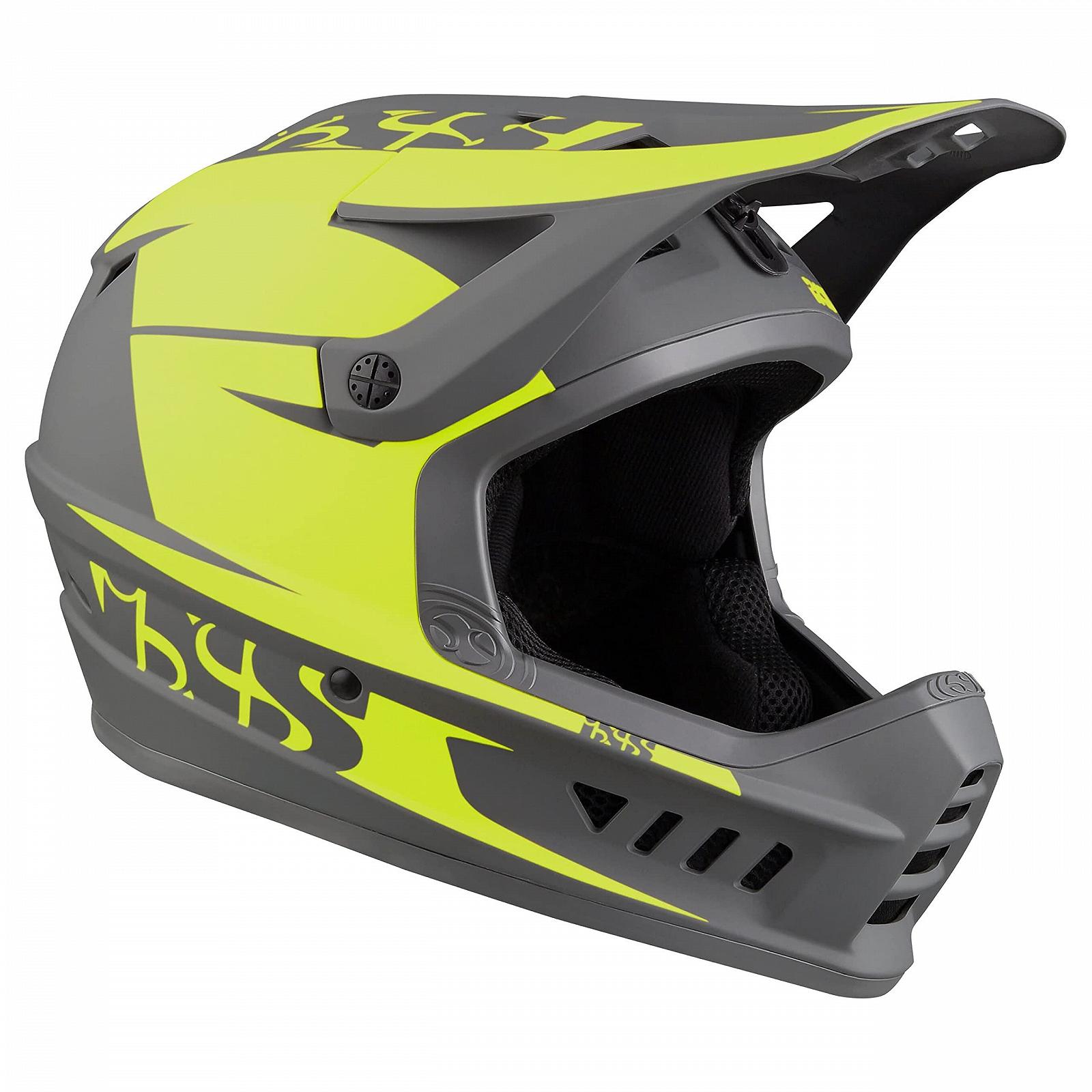 Шлем Даунхилл IXS XACT EVO MTB Лайм-графит, фото №3