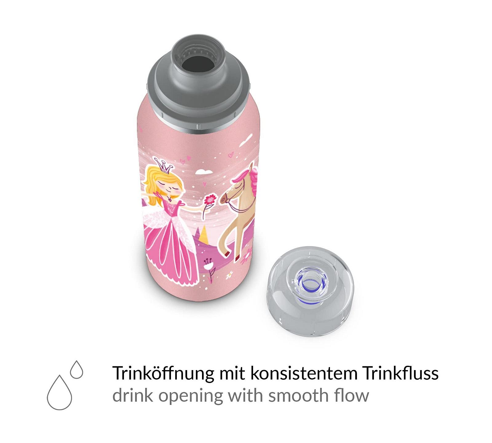 Дитяча термопляшка alfi IsoBottle Princess 5677.202.035 350 мл Нержавіюча сталь Герметична BPA Free, фото №4 Дитяча термопляшка alfi IsoBottle Princess 5677.202.035 350 мл Нержавіюча сталь Герметична BPA Free, фото №4