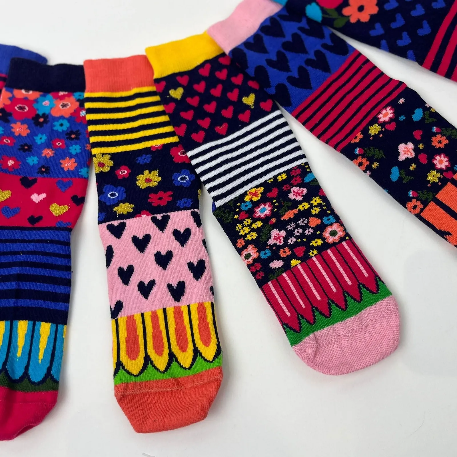 Шкарпетки Набір 6 штук Flower Box Oddsocks 37-42, фото №5