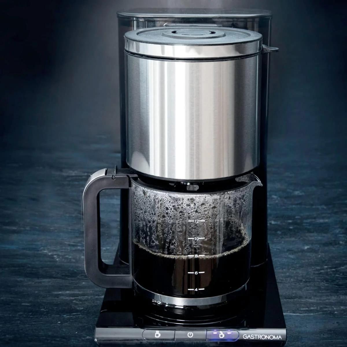 Кофеварка Gastronoma 18100003 1050 Вт 1.5 л 12 чашек Сталь, фото №13