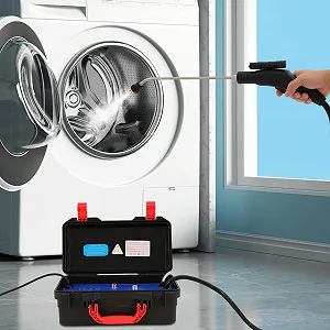 Ручний пароочисник паровий пилосос 3000 W 6 швидкостей 5 щіток synthetic.ua - Фото 1