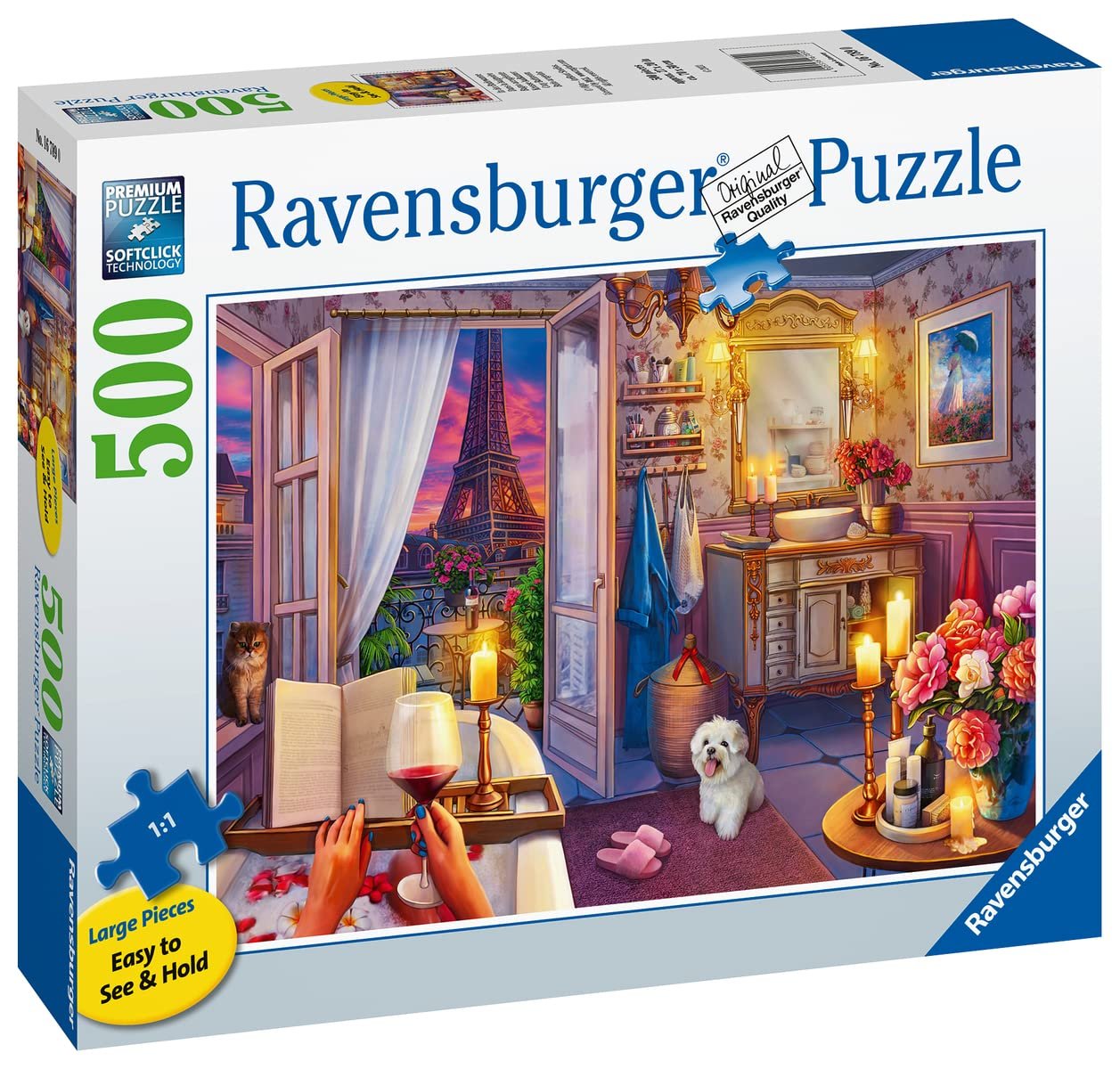 Пазл Ravensburger Gold Edition In the Bath 500 элементов, фото №2