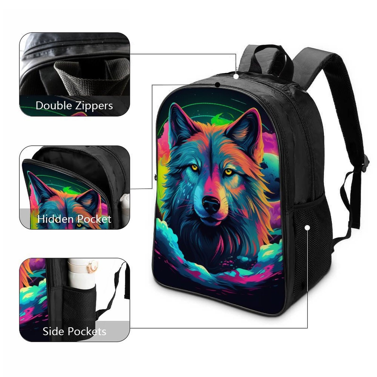 Ранець Wolf DPEOANEBN 40x28x16см, фото №3