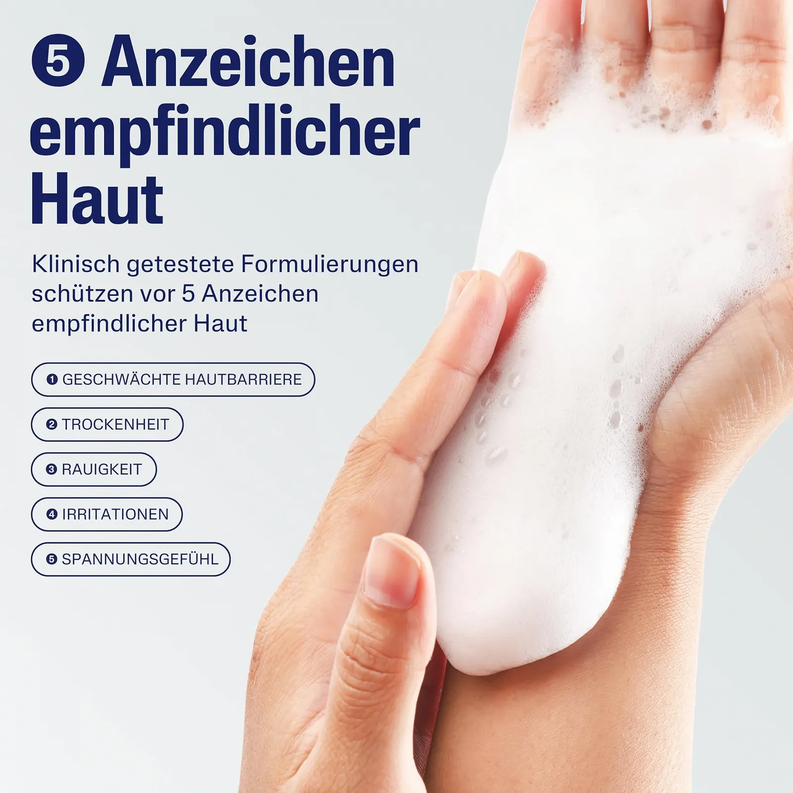 Пінка CETAPHIL, 200 мл, для вмивання для нормальної, сухої, чутливої шкіри, м'яко очищає проблемну шкіру, видаляє шкірне сало та захищає шкірний бар'єр, з гліцерином і керамідами, фото №8 Пінка CETAPHIL, 200 мл, для вмивання для нормальної, сухої, чутливої шкіри, м'яко очищає проблемну шкіру, видаляє шкірне сало та захищає шкірний бар'єр, з гліцерином і керамідами, фото №8