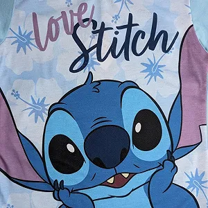 Піжама Disney Lilo and Stitch для дівчат - З довгими рукавами synthetic.ua - Фото 1