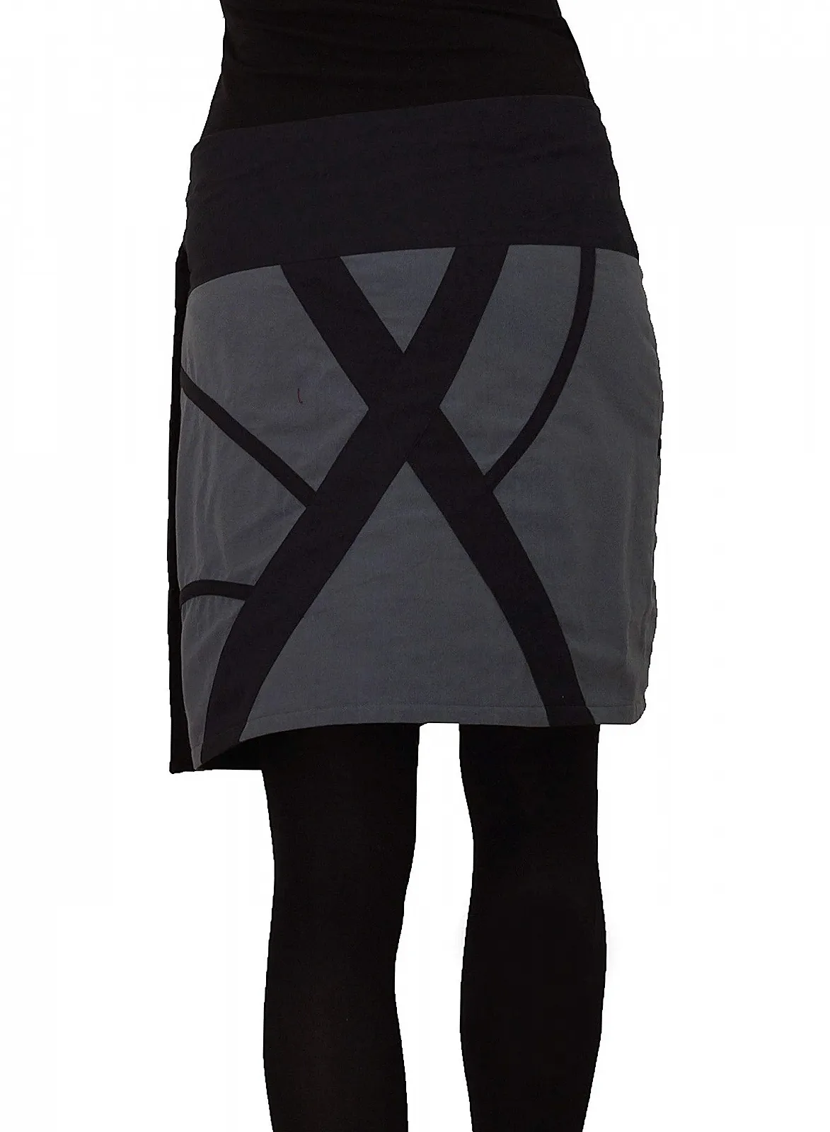 Спідниця Purewonder SK193 Жіноча на запах Бавовна Кнопки, фото №3