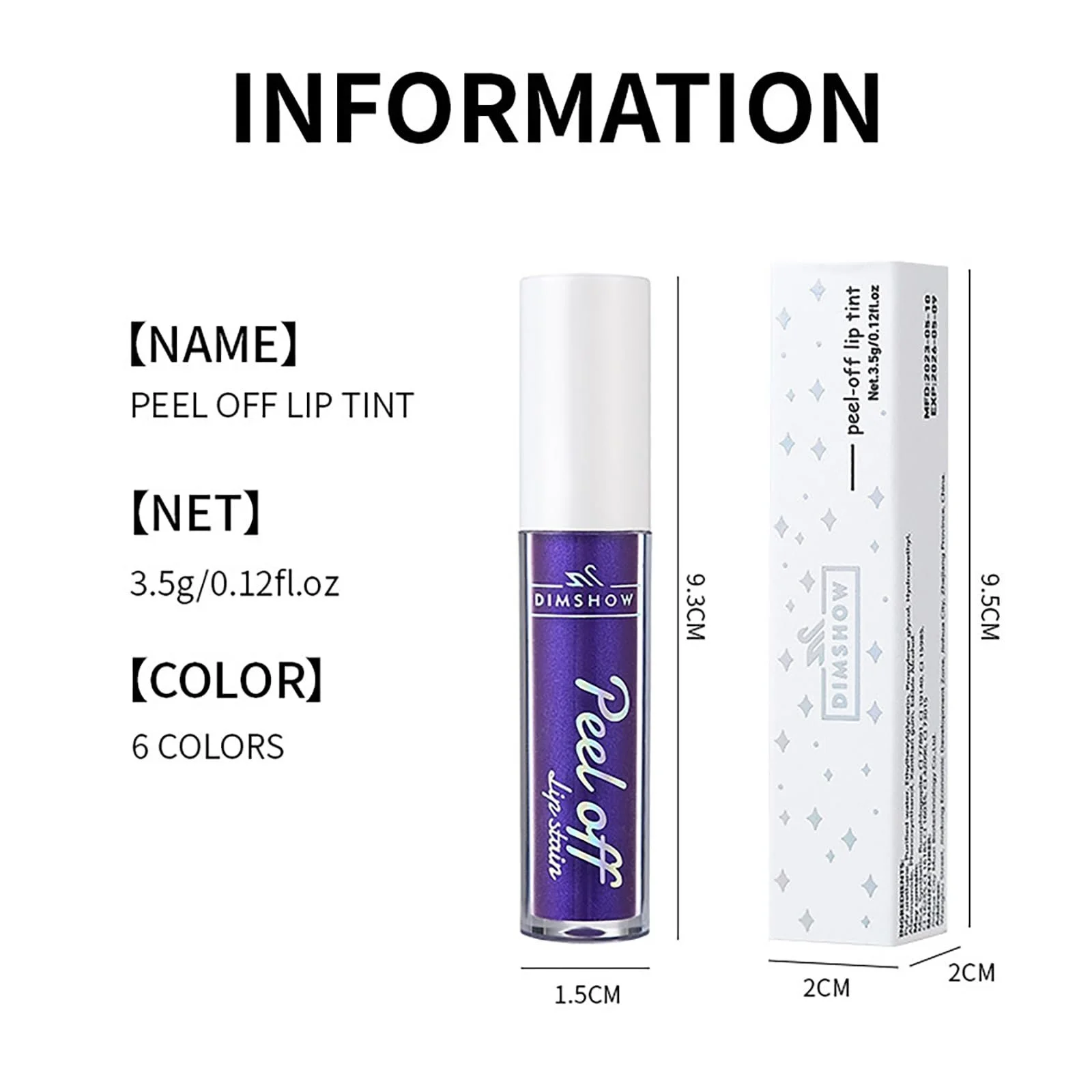 Тип для губ CHSEEO 6 цветов Набор Magic Tattoo Lip Gloss #1, фото №9 Тип для губ CHSEEO 6 цветов Набор Magic Tattoo Lip Gloss #1, фото №9