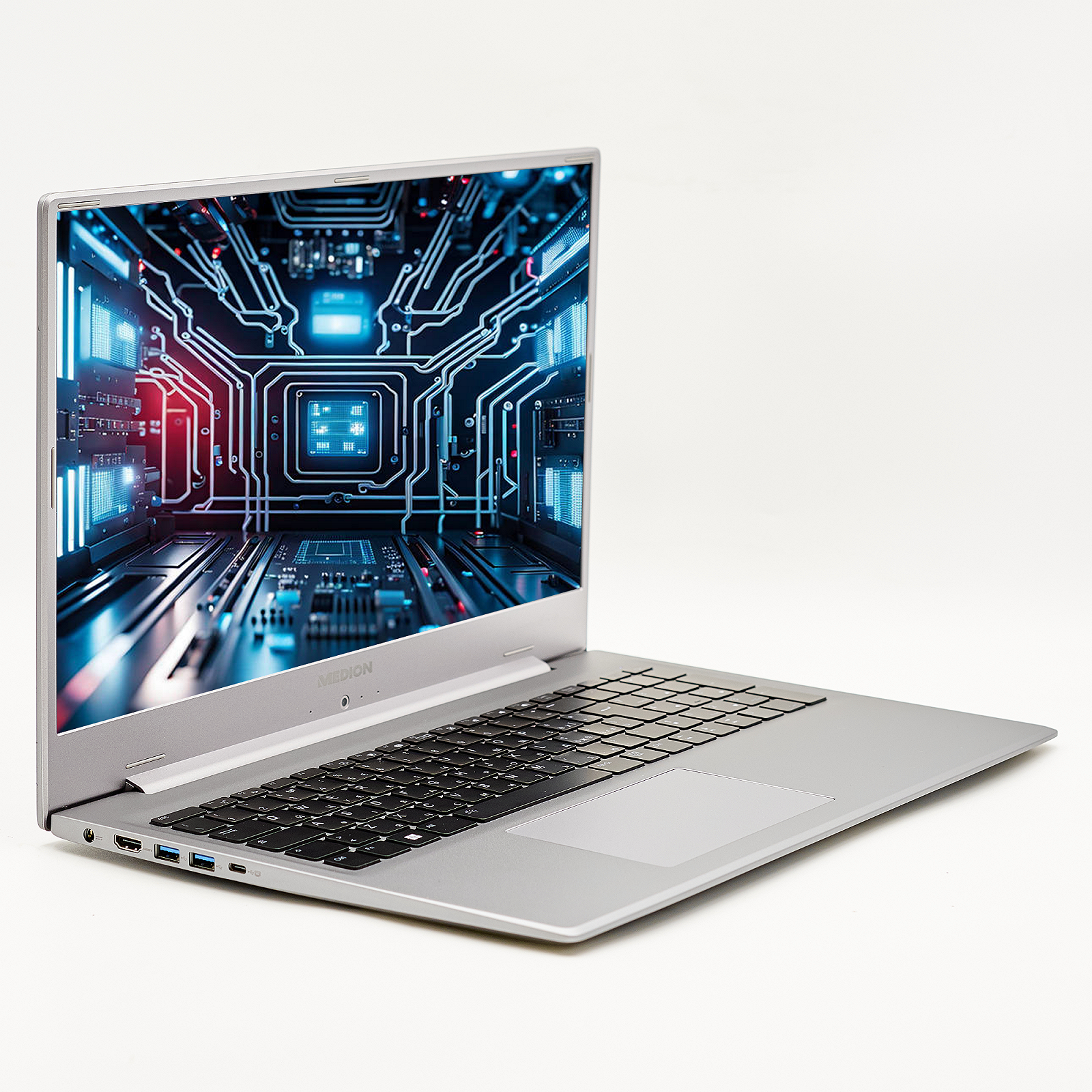 Ноутбук 17,3" Medion (Lenovo Group) Akoya S17405 Intel Core i5-1135G7 RAM 32 ГБ SSD 1 ТБ Intel Graphics Підсвітка Win10 (4469), фото №3