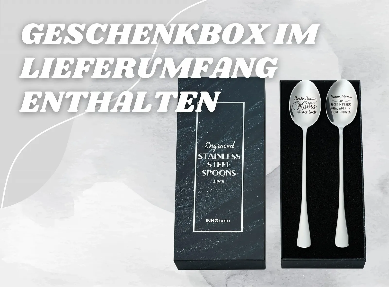 Ложка для морозива INNObeta Bonus Mum, нержавіюча сталь, фото №6