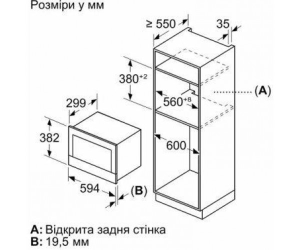 Мікрохвильова піч Bosch BFL7221B1, фото №5 Мікрохвильова піч Bosch BFL7221B1, фото №5