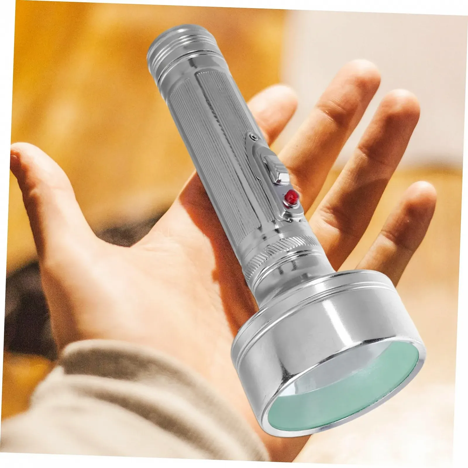 Ліхтар Вінтажний Портативний у Стилі Ретро для Сільських Господарств Міцна Конструкція Унікальний Декоративний Елемент без Батареї, фото №5