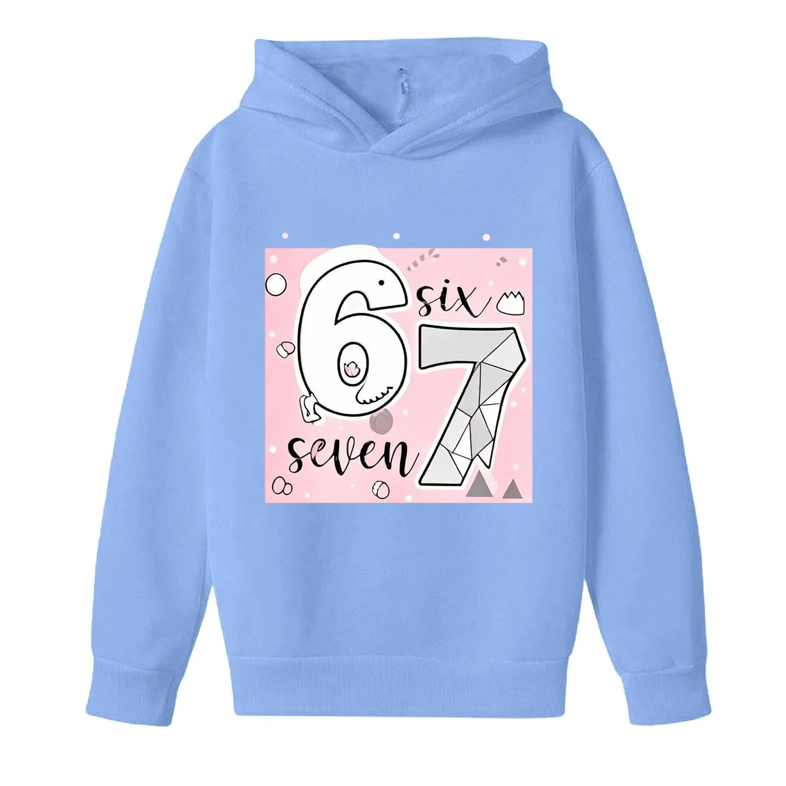 Толстовка Generisch Худи для мальчиков и девочек Теплая Удобная Повседневная Модная Дышащая Толстовка с капюшоном для спорта, игр и школы Рубашка с длинными рукавами Куртка, фото №3