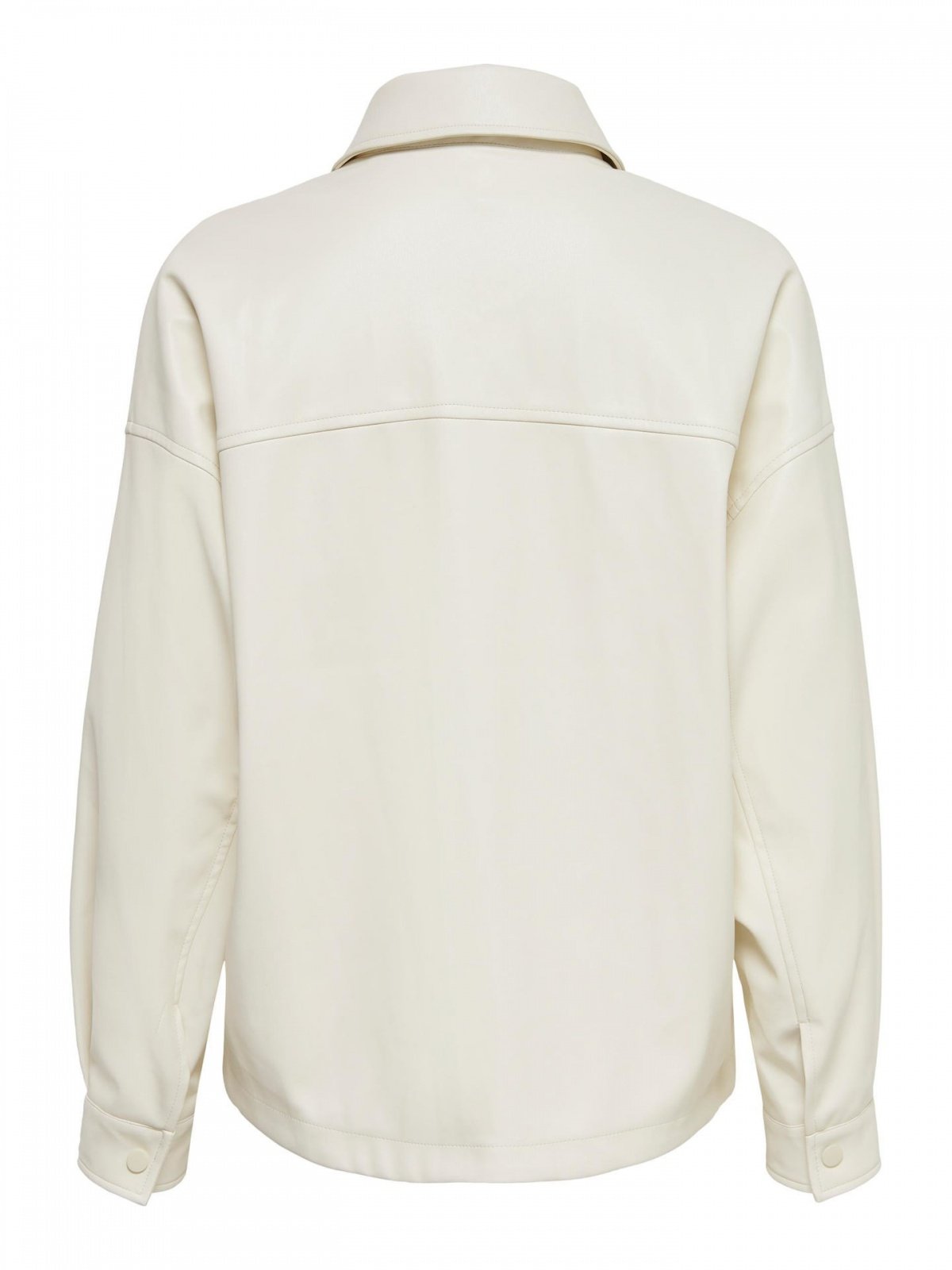 Куртка ONLY ONLALISA FAUX LEATHER SHACKET OTW 15226887 Бежевый L, фото №2