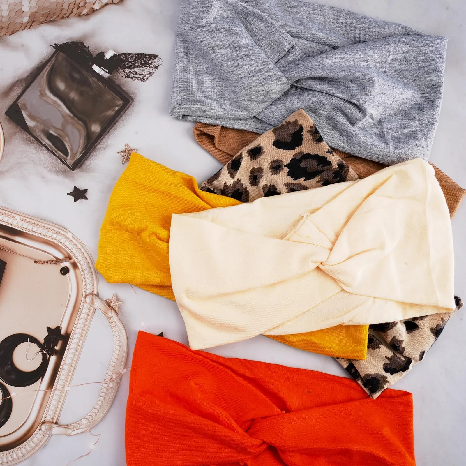 Набір пов'язок для волосся, 22 x 10.5 см, широка, фото №5