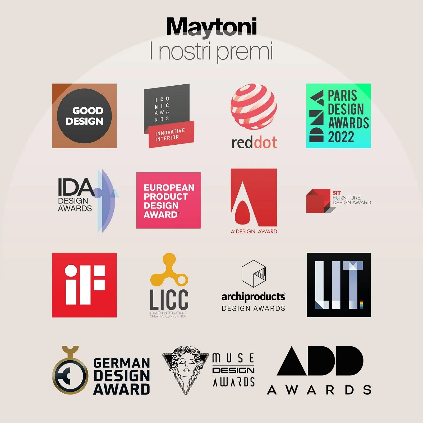 Настільна лампа Maytoni Modern Bianco 1 x E27 Латунь метал 300 люмен 60 Вт, фото №4