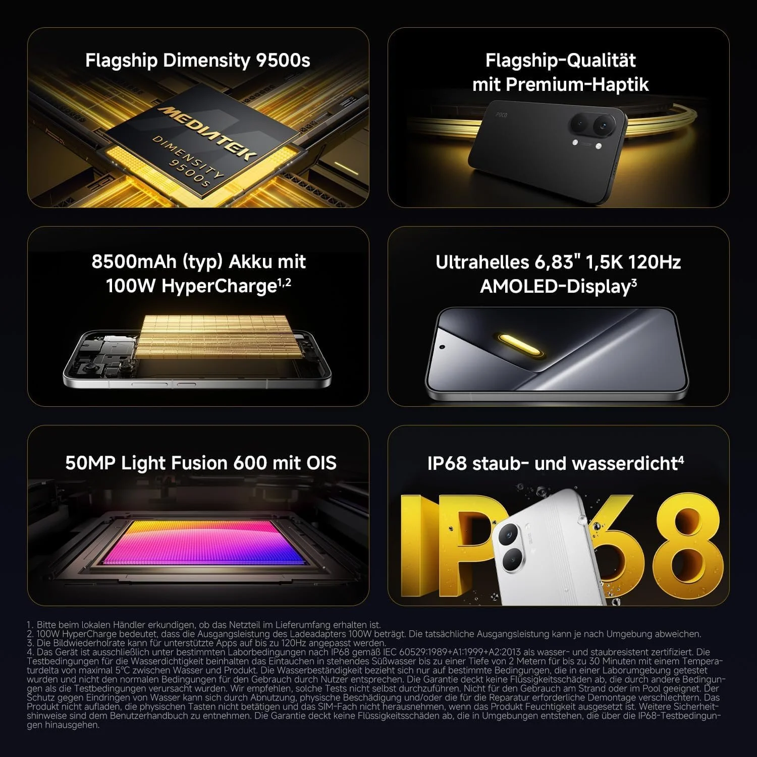 Смартфон XIAOMI Poco X8 Pro Max 12ГБ/256ГБ 6.83" 50Мп 8500мАч Black, фото №2 Смартфон XIAOMI Poco X8 Pro Max 12ГБ/256ГБ 6.83" 50Мп 8500мАч Black, фото №2