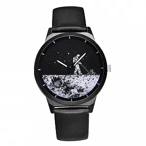 Часы OATIPHO Астронавт Рождественский подарок Маленькие Женские Мужские Кожа - Фото 1