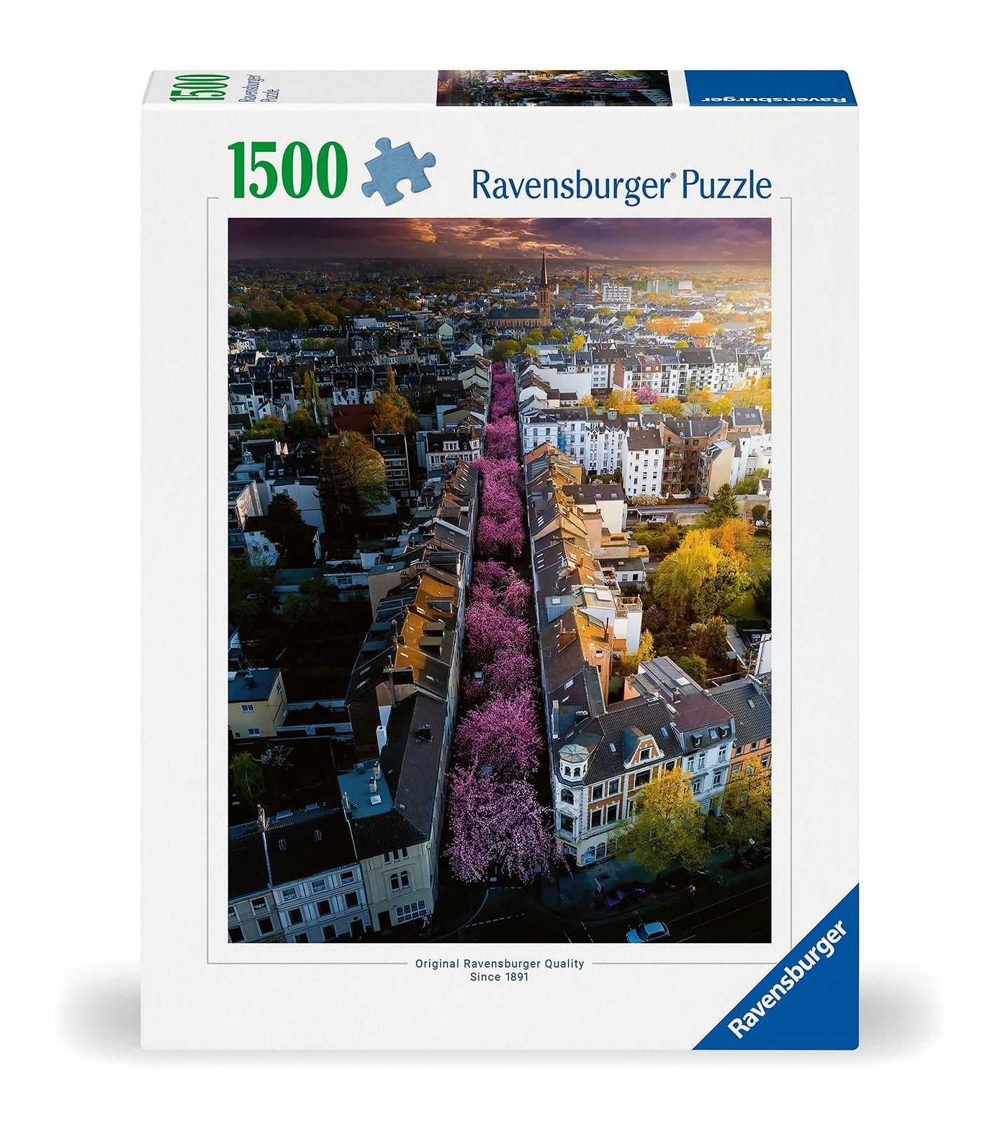 Пазл Ravensburger Blooming Bonn 12000730 1500 деталей Город Бонн Цветы, фото №2
