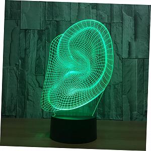 LED лампа DOITOOL ночник декоративный малый стереолампа акриловая 3D synthetic.ua - Фото 1
